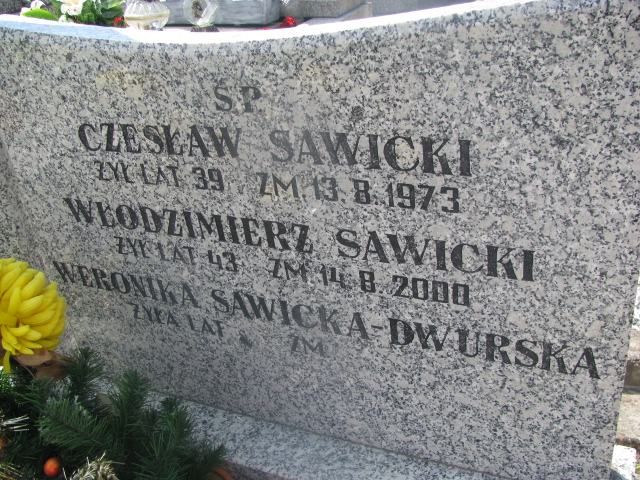 Włodzimierz Sawicki Zaborów - Grobonet - Wyszukiwarka osób pochowanych