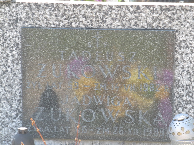 Jadwiga Żukowska Zaborów - Grobonet - Wyszukiwarka osób pochowanych