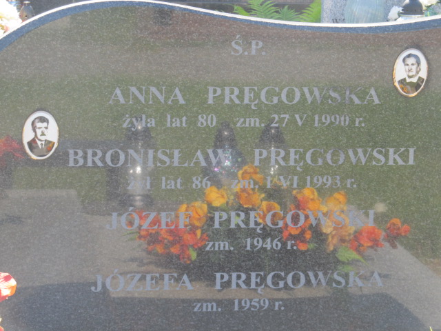 Anna Pręgowska Zaborów - Grobonet - Wyszukiwarka osób pochowanych
