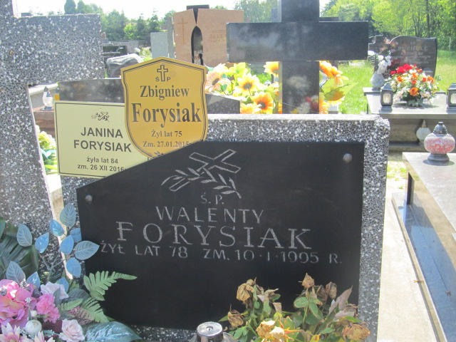 Janina Forysiak Zaborów - Grobonet - Wyszukiwarka osób pochowanych