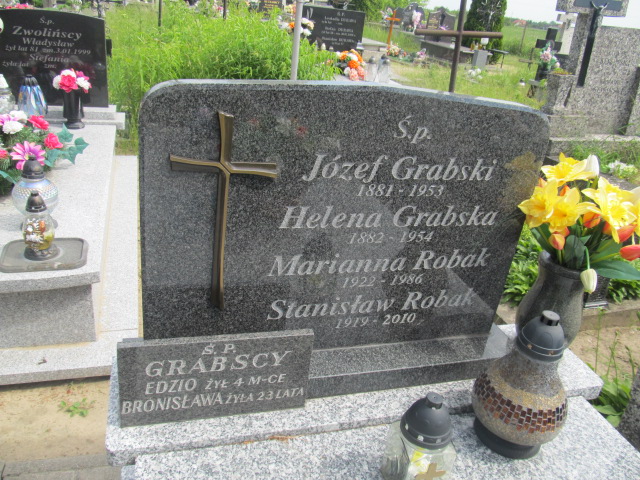 Helena Grabska 1881 Zaborów - Grobonet - Wyszukiwarka osób pochowanych